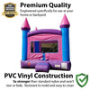 Image of 14.5' H Crossover Pink Bounce House by POGO