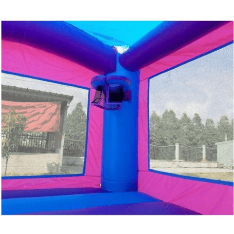 POGO Inflatable Bouncers 14.5' H Crossover Pink Bounce House by POGO 781880284079 5503-4504 14.5' H Crossover Pink Bounce House by POGO SKU# 5503-4504