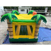 Image of POGO Inflatable Bouncers 14.5'H Crossover Tropical Jungle Smiley Face Inflatable Bounce House with Blower by POGO 781880278535 6167 14.5H Crossover Tropical Jungle Smiley Bounce House Blower POGO