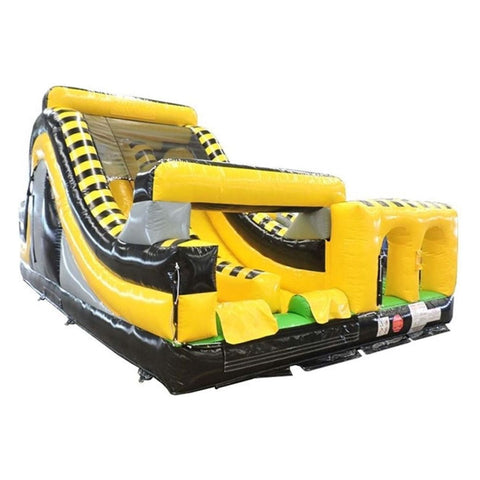 POGO Inflatable Bouncers 15'H Venom Radical Run Inflatable Obstacle Course with Blower by POGO 754972354899 477