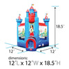 Image of POGO Inflatable Bouncers 18.5'H Deluxe Inflatable Bounce House with Blower, Brave Knight by POGO 754972363273 1199 18.5'H Deluxe Inflatable Bounce House with Blower Brave Knight by POGO