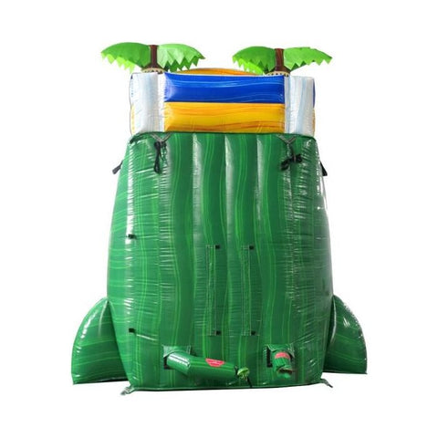 POGO Inflatable Bouncers 18'H Tropical Green Marble Inflatable Water Slide with Blower by POGO 781880209430 6135