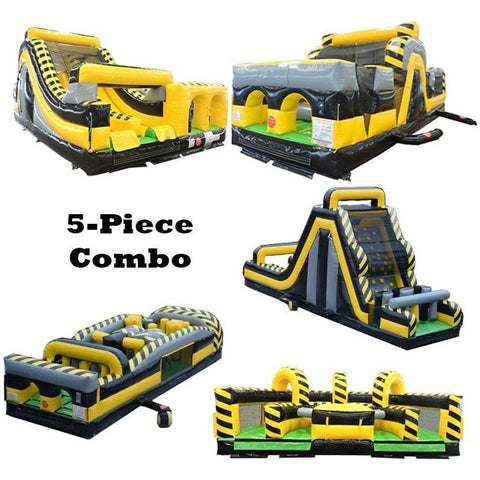 POGO Inflatable Bouncers 19'H Venom BEAST 5-Piece Radical 7E Obstacle Course by POGO 19'H Venom MAMMOTH 6-Piece 7E Obstacle Course Climb by POGO SKU# 620
