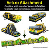 Image of POGO Inflatable Bouncers 19'H Venom GIANT 4-Piece 7E Obstacle Course Double Climb by POGO 754972360852 613