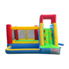 Image of POGO Inflatable Bouncers 7.4' Backyard Kids Deluxe Inflatable Water Slide Bouncer with Splash Cannon and Pool by POGO 9.5'H Backyard Kids Inflatable Water Slide Cannon Pool POGO SKU# 5119