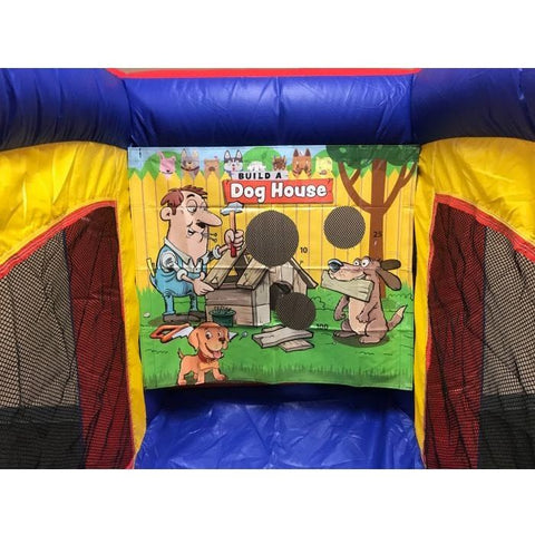 POGO Inflatable Bouncers Build a Dog House UltraLite Air Frame Game Panel by POGO 754972320818 1551 Build a Dog House UltraLite Air Frame Game Panel by POGO SKU#1551