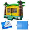Image of Crossover Tropical Bounce House with Blower, Backyard Party Package by POGO