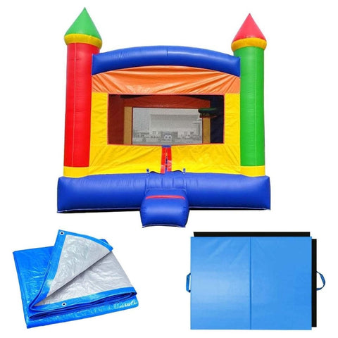 POGO Inflatable Bouncers Crossover Rainbow Bounce House, Backyard Party Package by POGO $1,062.49 5504 Crossover Rainbow Bounce House, Backyard Party Package POGO SKU# 5504