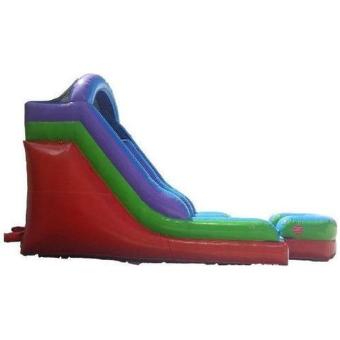 15'H Retro Rainbow Inflatable Water Slide with Blower by POGO | My ...