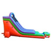 Image of POGO Water Slides 18' Retro Rainbow Inflatable Water Slide with Blower by POGO 754972307055 2737