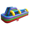 Image of POGO Water Slides 34' Retro Rainbow Water Slide and Slip n Slide Combo with Blower by POGO 754972348362 2887 34' Retro Rainbow Water Slide and Slip Slide Combo w/ Blower SKU#2887