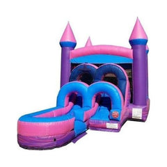 14.5' H Kids Pink Water Slide Bounce House Combo with Blower by POGO