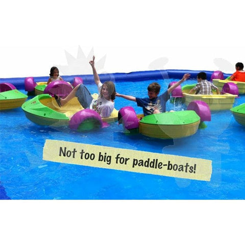 Rocket Inflatables Boating & Water Sports Large Toy Water Paddle Boat by Rocket Inflatables 781880248958 WT-PB-LARGE/WT-PB
