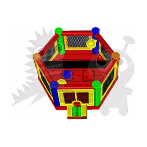 Rocket Inflatables Commercial Bouncers Octodome with Multiple Games by Rocket Inflatables 781880231806 SPO-OD1818