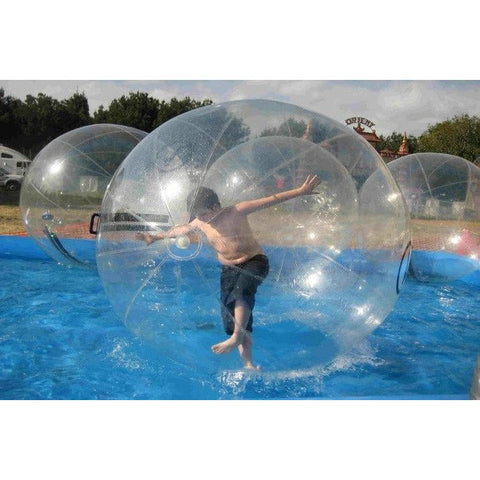 Rocket Inflatables Games 6′ PVC Water Ball Clear/ White by Rocket Inflatables 781880232322 WAT-WB/WT-PVCWBCL