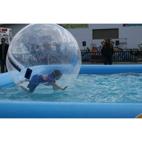Rocket Inflatables Games 6′ PVC Water Ball Clear/ White by Rocket Inflatables 781880232322 WAT-WB/WT-PVCWBCL