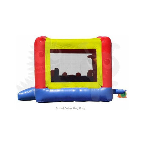 Rocket Inflatables Inflatable Bouncers 11.6'H Commercial Inflatable Combo with Double Slide, POP ups & Basketball Hoop by Rocket Inflatables COM-C35 11.6'H Commercial Inflatable Combo with Double Slide, POP ups & Basketball Hoop by Rocket Inflatables SKU# COM-C35