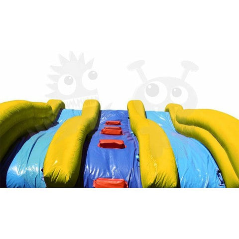 Rocket Inflatables Inflatable Bouncers 11.6'H Commercial Inflatable Combo with Double Slide, POP ups & Basketball Hoop by Rocket Inflatables 781880223832 COM-C35 11.6'H Inflatable Combo Double Slide by Rocket Inflatables SKU#COM-C35
