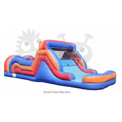 Rocket Inflatables Inflatable Bouncers 11'H Commercial Inflatable Obstacle Course Wet/Dry Slide – End Load- Multiple Lane by Rocket Inflatables 35′ Commercial Inflatable Obstacle WetDry Slide End Load Multiple Lane