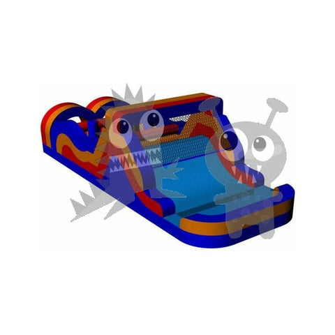 Rocket Inflatables Inflatable Bouncers 11'H Commercial Inflatable Obstacle Course Wet/Dry Slide – End Load- Multiple Lane by Rocket Inflatables 781880232384 OBS-35 11'H Commercial Inflatable Obstacle WetDry Slide EndLoad Multiple Lane