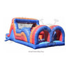 Image of Rocket Inflatables Inflatable Bouncers 11'H Commercial Inflatable Obstacle Course Wet/Dry Slide – End Load- Multiple Lane by Rocket Inflatables 781880232384 OBS-35 11'H Commercial Inflatable Obstacle WetDry Slide EndLoad Multiple Lane