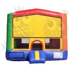 Rocket Inflatables Inflatable Bouncers 12'H Red/Yellow/Blue/Green Bounce House Module with Hoop by Rocket Inflatables 12'H Red/Yellow/Blue/Green Bounce House Module Hoop Rocket Inflatables