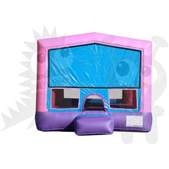 Rocket Inflatables Inflatable Bouncers 13x13 Pink/Purple Bounce House Module with Hoop by Rocket Inflatables 781880228554 BOU-100-13