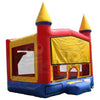 Image of Rocket Inflatables Inflatable Bouncers 13x13 Red/Yellow/Blue Bounce House Castle with Hoop by Rocket Inflatables 781880228509 BOU-060-13 13x13 Red/Yellow/Blue Bounce House Castle with Hoop Rocket Inflatables