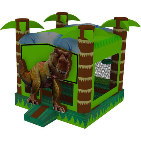 Rocket Inflatables Inflatable Bouncers 14.9'H 3D Dino Jumper Inflatable Bounce House With Hoop by Rocket Inflatables BOU-118-13-BarnYard-1 14.9'H 3D Dino Jumper Inflatable Bounce House With Hoopl Rocket Inflatables