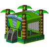 Image of Rocket Inflatables Inflatable Bouncers 14.9'H 3D Palm Tree Burst With Grass Inflatable Bounce House With Hoop by Rocket Inflatables BOU-113-V3-13-Burst 14.9'H 3D Palm Tree Burst Grass Inflatable Bounce House Hoop Rocket Inflatables