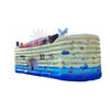 Image of Rocket Inflatables Inflatable Bouncers 14′H 3-D Noah’s Ark Inflatable Combo with Obstacles & Slide by Rocket Inflatables 781880232414 COM-NA1535 14′H 3D Noah’s Ark Inflatable Combo Obstacles Slide Rocket Inflatables