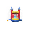 Image of 14'H Inflatable Mini Castle 5-in-1 Module Wet/Dry Combo Jumper, Slide Pool, Climbing Wall, and Basketball Hoop by Rocket Inflatables SKU #COM-511