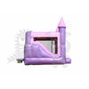 Image of 16'H Inflatable Pink & Purple Castle Point Combo with Inside Slide & Hoop by Rocket Inflatables SKU# COM-C41