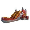 Image of Rocket Inflatables Inflatable Bouncers 16'H Lava Double Slide 7 in 1 Combo by Rocket Inflatables 16'H 7-in-1 Double Lane Combo by Rocket Inflatables SKU# COM-715-Lava