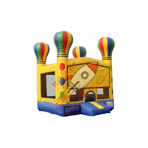 Rocket Inflatables Inflatable Bouncers 18'H Hot Air Balloon Inflatable Module Bounce House with Basketball Hoop by Rocket Inflatables 781880228646 BOU-123-13 18'H Hot Air Balloon Module Bounce House Basketball Rocket Inflatables