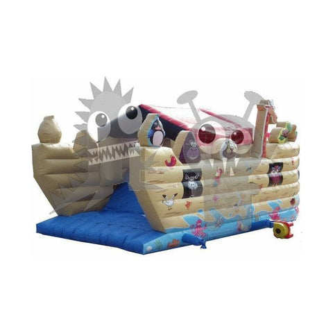 Rocket Inflatables Inflatable Bouncers 8'H 3-D Noah’s Ark Inflatable Combo with Obstacles & Slide by Rocket Inflatables 781880232438 COM-NA1325 8'H 3-D Noah’s Ark Inflatable Combo Obstacles Slide Rocket Inflatables