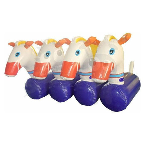 Rocket Inflatables Inflatable Bouncers Large Commercial Grade Inflatable Hopping Ponies by Rocket Inflatables