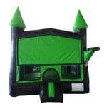 Rocket Inflatables Inflatable Bouncers Mod Black and Green Bouncer with Outside Hoop by Rocket Inflatables BOU-083 Mod Black and Pink Bouncer with Outside Hoop Rocket Inflatables
