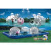 Image of Rocket Inflatables Pool Toys 16' Inflatable Square Water Ball Pools by Rocket Inflatables 781880226260 WAT-HSPO/WP-HSPO1616 16' Inflatable Square Water Ball Pools by Rocket Inflatables 