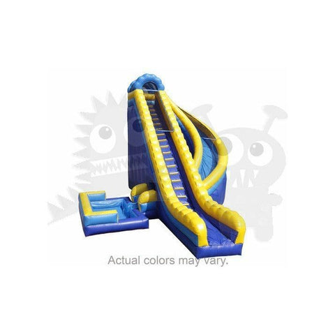 Rocket Inflatables Slides 25′H Corkscrew Wet/Dry Slide by Rocket Inflatables 781880229568 WAT-CS3725