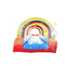 Image of Rocket Inflatables SLIP N SLIDE 8'H Rainbow Commercial Slip & Slide with Pool Single Lane by Rocket Inflatables 781880232018 WAT-SSS27-RAINBOW 8'H Rainbow Commercial Slip Slide Pool Single Lane Rocket Inflatables