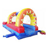 Image of Rocket Inflatables SLIP N SLIDE 8'H Sun Arch Slip and Slide Wet/Dry with Pool Single Lane by Rocket Inflatables 781880232025 WAT-SSS18-SUN 8'H Sun Arch Slip and Slide WetDry Pool Single Lane Rocket Inflatables