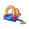 Image of Rocket Inflatables SLIP N SLIDE 8'H Sun Arch Slip and Slide Wet/Dry with Pool Single Lane by Rocket Inflatables 781880232025 WAT-SSS18-SUN 8'H Sun Arch Slip and Slide WetDry Pool Single Lane Rocket Inflatables