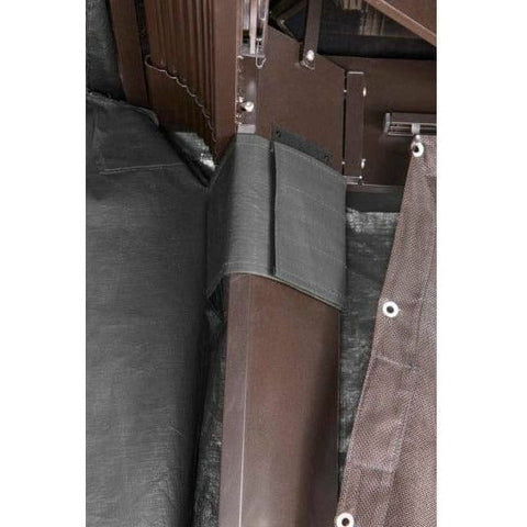 Shelterlogic Canopies & Gazebos 10 ft. x 10 ft. Grey Universal Winter Gazebo Cover by Shelterlogic 781880200857 135-9166361