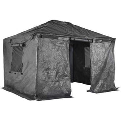Shelterlogic Canopies & Gazebos 10 ft. x 12 ft. Grey Universal Winter Gazebo Cover by Shelterlogic 781880200444 135-9165883