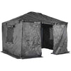Image of Shelterlogic Canopies & Gazebos 12 ft. x 20 ft. Grey Universal Winter Gazebo Cover by Shelterlogic 781880200802 135-9166521