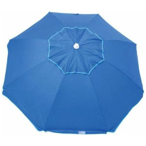 Shelterlogic Canopies & Gazebos 6 1/2' Pacific Blue RIO Umbrella w/ Integrated Sand Anchor by Shelterlogic 781880255932 UB76-46-1 6 1/2' Pacific Blue RIO Umbrella w/ Integrated Sand Anchor UB76-46-1