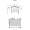 Image of Shelterlogic Canopy & Gazebo Accessories 10x12 ft. Curtains for Verona Gazebo by Shelterlogic 772830158670 135-9158670 10x12 ft. Curtains for Verona Gazebo by Shelterlogic SKU# 135-9158670