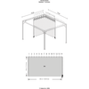 Image of Shelterlogic Canopy & Gazebo Accessories 10x14 ft. Curtains for Verona Gazebo by Shelterlogic 772830163797 135-9163797 10x14 ft. Curtains for Verona Gazebo by Shelterlogic SKU# 135-9163797