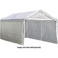Shelterlogic Canopy Tent 12 ft. x 20 ft. Canopy Enclosure Kit for the SuperMax by Shelterlogic 677599257742 25774